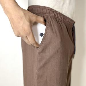 Old Money Linen Pants – Brown Coffee