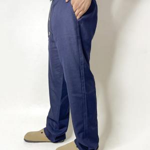 Old Money Linen Pants – Navy Blue