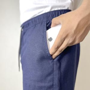 Old Money Linen Pants – Navy Blue